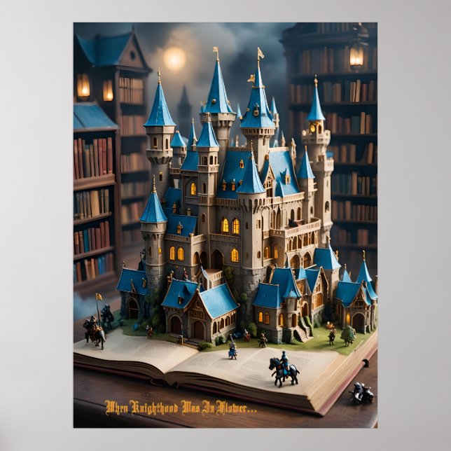 Affiche Quand Le Chevalier Était En Fleur (Devant)