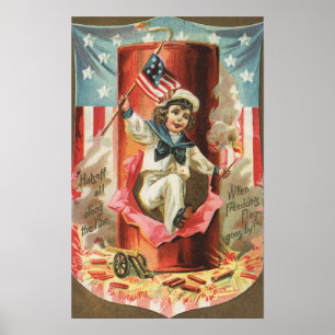 Affiche Quand le drapeau de la liberté passe