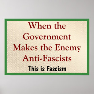 Affiche Quand l'ennemi est anti-fasciste