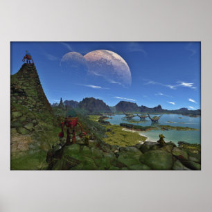 Affiche Quand les dinosaures ont fait route