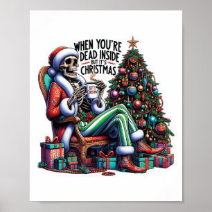 Affiche Quand on est mort à l'intérieur mais c'est un cost