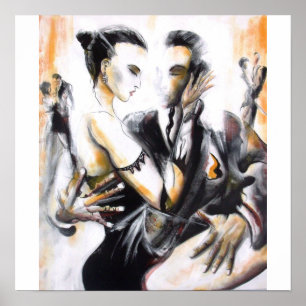 Affiche Quand Tango rencontre la peinture