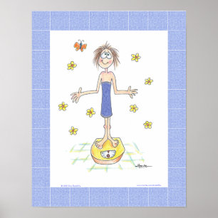 Affiche Quand Tout Le Reste Échoue, Ajustez Les Échelles !