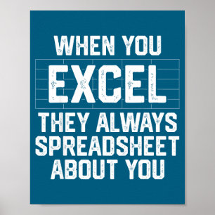 Affiche Quand une feuille de calcul Excel sur la comptabil