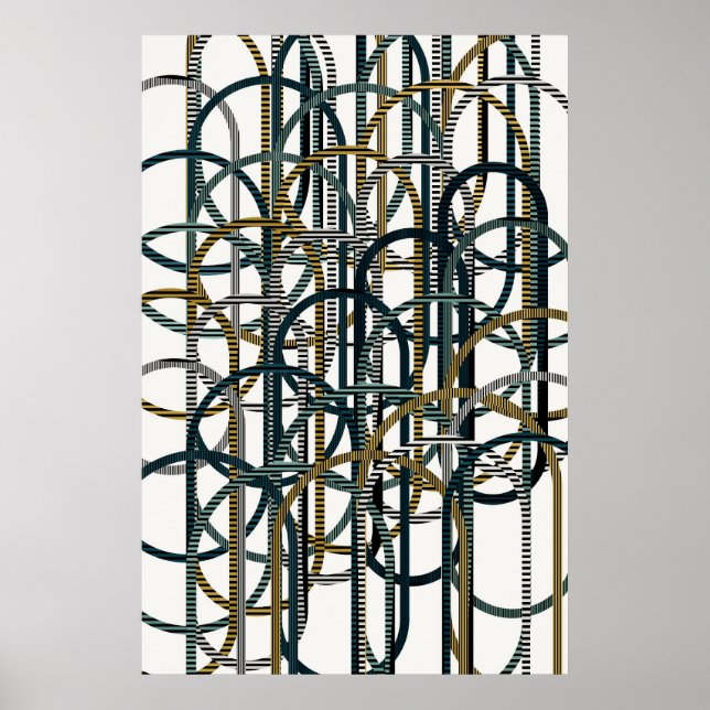 Affiche Quantum Geometric Design physics  (Devant)