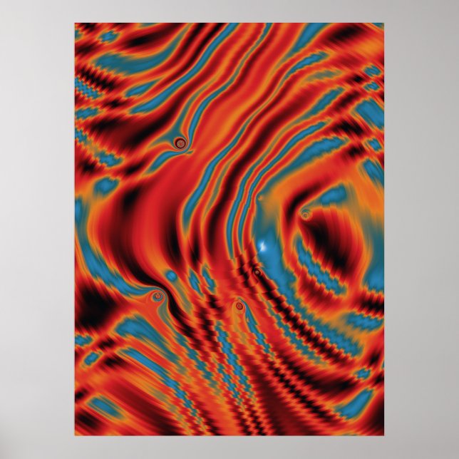 Affiche Quantum Physics Colorful Design  (Devant)