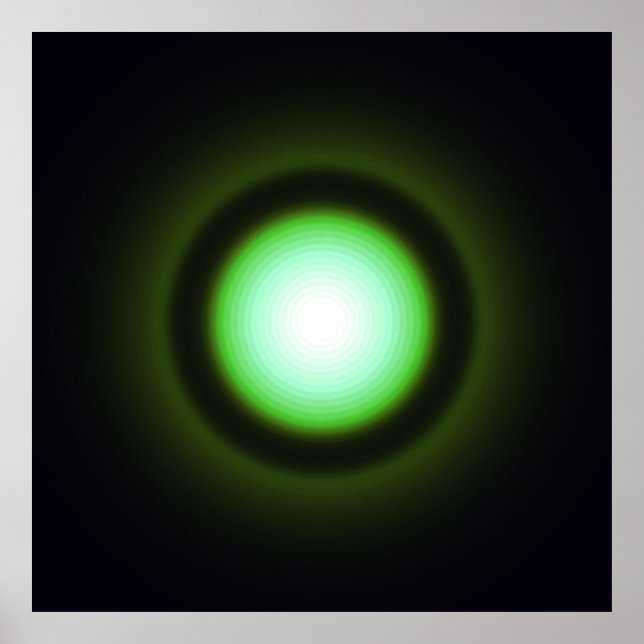 Affiche Quantum Physics Geometric Pattern  (Devant)