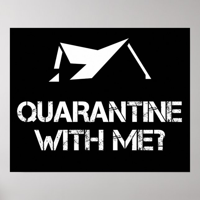 Affiche Quarantaine avec moi ? (Devant)