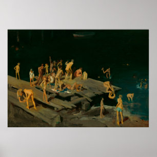 Affiche Quarante-deux enfants par George Bellows (1907)
