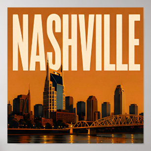 Affiche Quartier musical de Broadway à Nashville