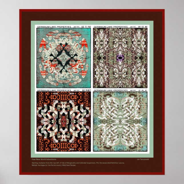 Affiche Quatre nouvelles aventures mondiales (Devant)