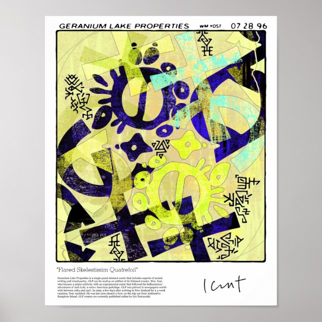 Affiche Quatrefoil de Skelestissim Flaré (Devant)