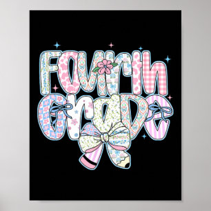 Affiche Quatrième année Ck rentrée scolaire Coquette Prépa