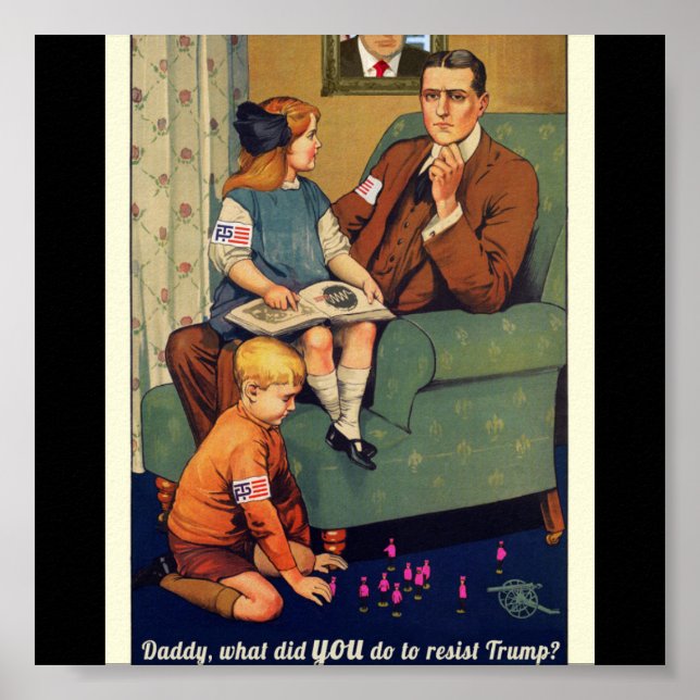 Affiche Qu'avez-vous fait pour résister à la contestation  (Devant)