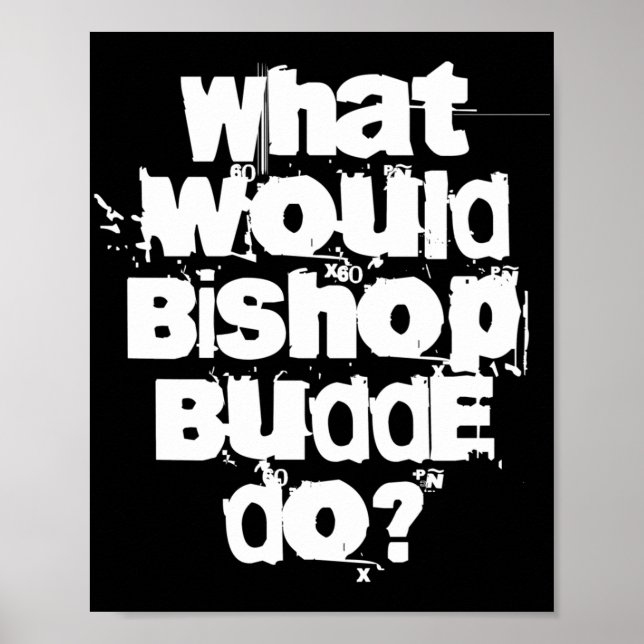 Affiche Que ferait Bishop Budde (Devant)