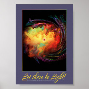 Affiche Que la lumière soit !