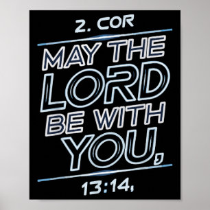 Affiche Que le Seigneur soit avec vous
