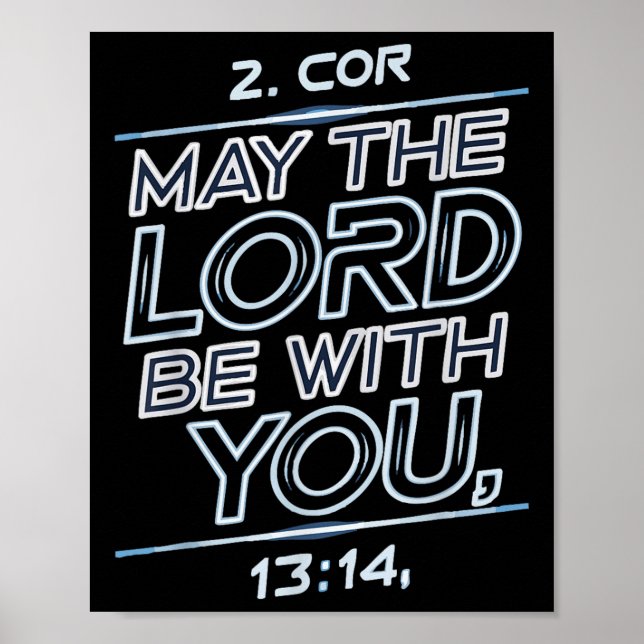 Affiche Que le Seigneur soit avec vous  (Devant)