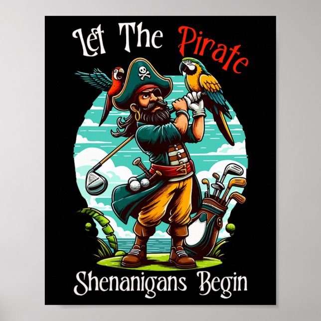 Affiche Que les manigances de pirates commencent  (Devant)