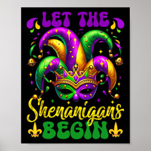 Affiche Que Les Shenanigans Commencent Mardi Gras 5