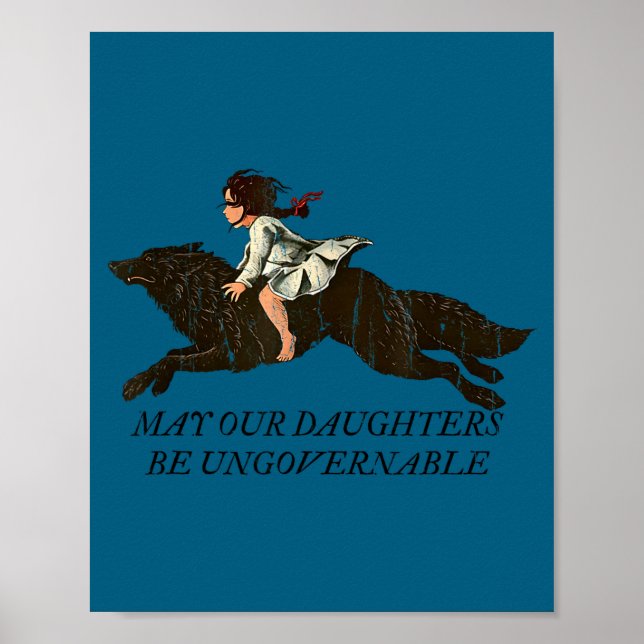 Affiche Que nos filles soient ingouvernables  (Devant)