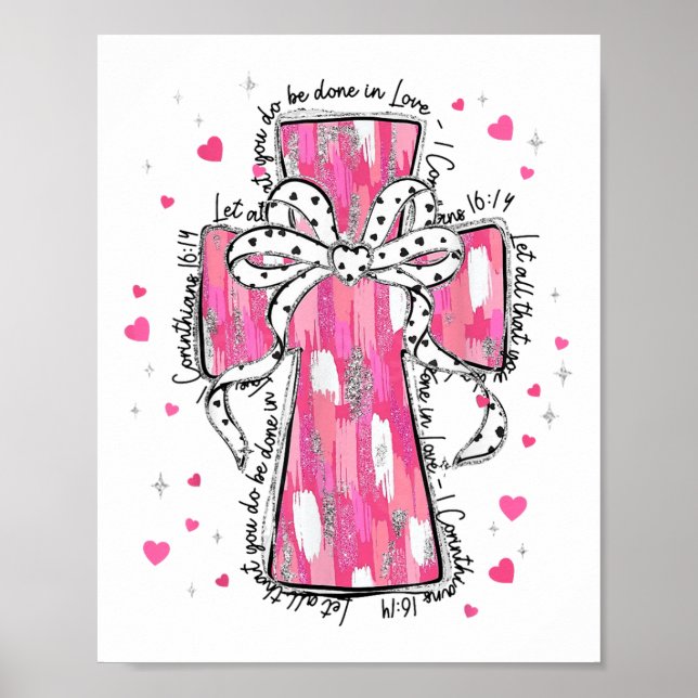 Affiche Que tout ce que vous faites soit fait dans l'amour (Devant)