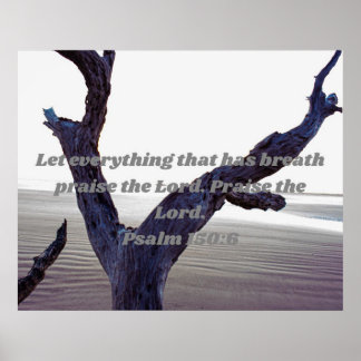 Affiche Que tout ce qui respire éveille l'Éternel