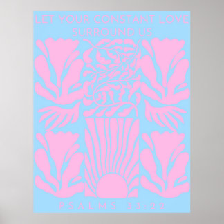 Affiche Que Votre Amour Constant entoure Nous