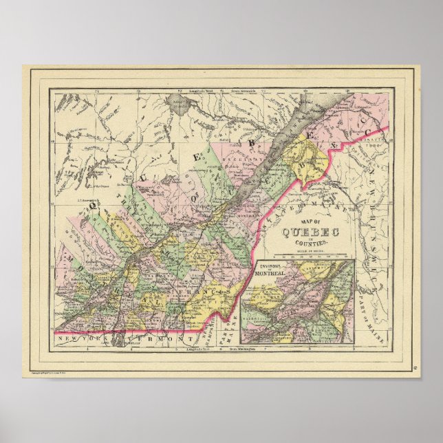 Affiche Québec (Devant)