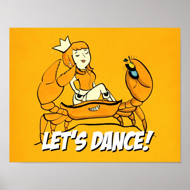 Affiche Queen Crab Reggae Girl (Devant)