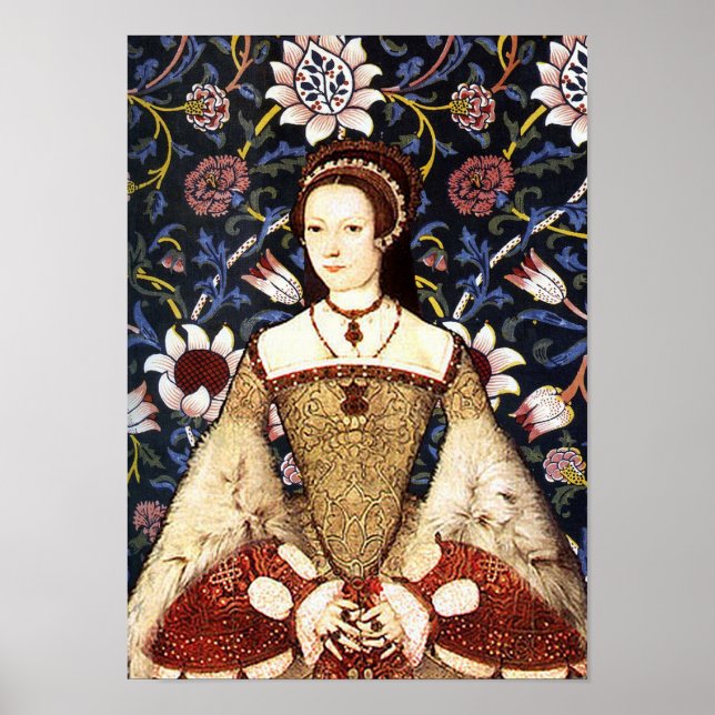Affiche Queen Katherine Parr d'Angleterre Portrait (Devant)