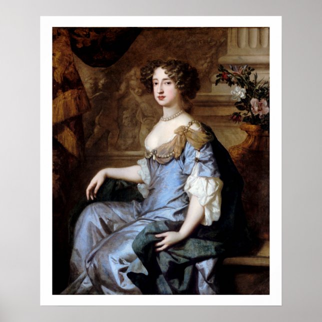 Affiche Queen Mary II par Sir Peter Lely (Devant)