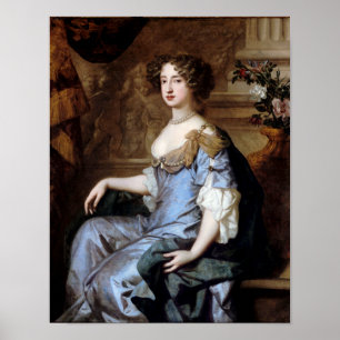 Affiche Queen Mary II par Sir Peter Lely