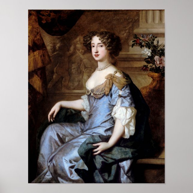 Affiche Queen Mary II par Sir Peter Lely (Devant)