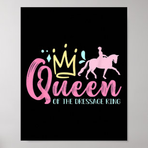 Affiche Queen Of The Dressage Ring Aime L'Équitation
