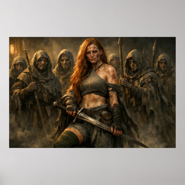 Affiche Queen of the Lepers (Devant)