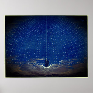 Affiche Queen of the Night Mozart Magic Flute Flûte magiqu