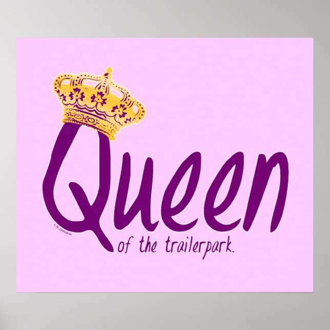 Affiche Queen of the Trailerpark (Devant)