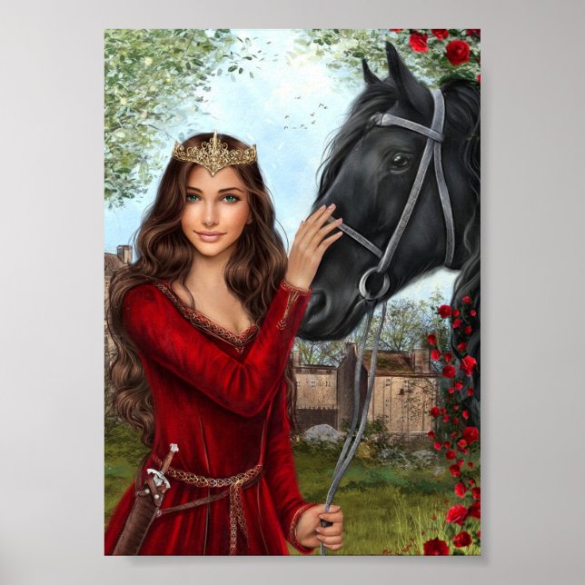 Affiche Queen Rosemary et Midas Caractère Art Imprimer (Devant)