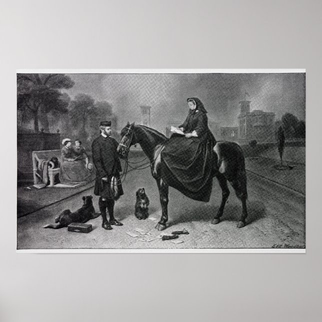Affiche Queen Victoria at Osborne (Devant)