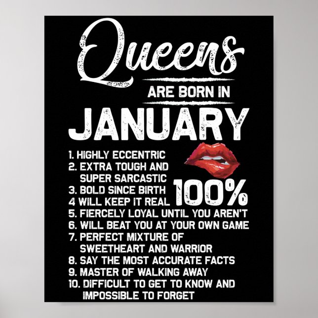 Affiche Queens Are Born dans Ianary Birthday (Devant)