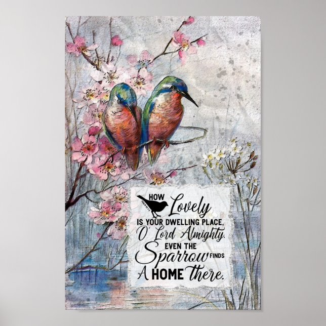 Affiche Quel charme y a-t-il dans votre demeure O Éternel  (Devant)