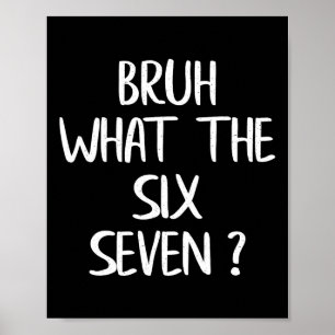 Affiche Quel est le mème drôle Bruh 67 Six Sept Gen Alpha 