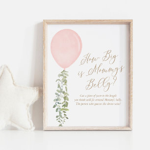 Affiche Quel est l'importance du Baby shower de ballon ros