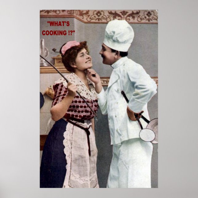 AFFICHE QUELLE EST LA CUISINE ? (Devant)