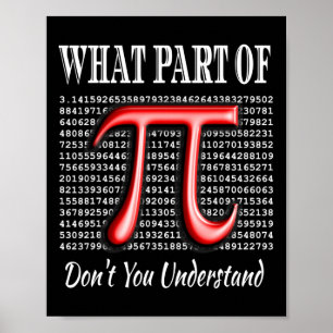 Affiche Quelle partie de Don't you Understanding Gift Math