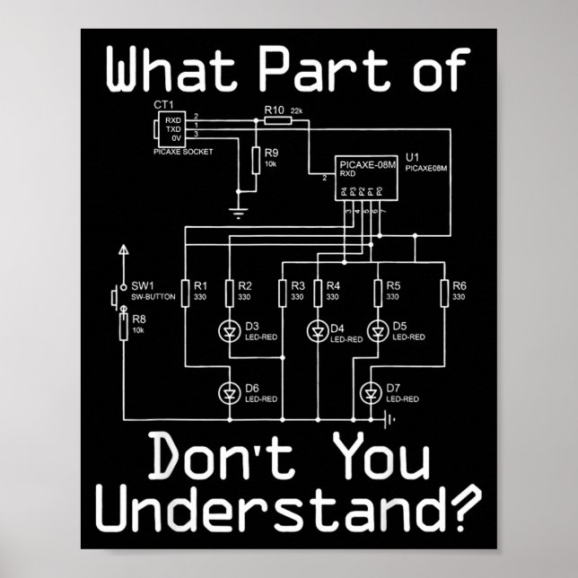 Affiche Quelle Partie De Ne Comprend Pas Le Câblage Électr (Devant)