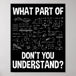 Affiche Quelle partie de Ne comprenez-vous pas - Science M