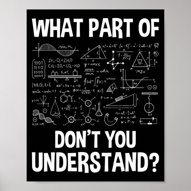 Affiche Quelle partie de Ne comprenez-vous pas - Science M (Devant)