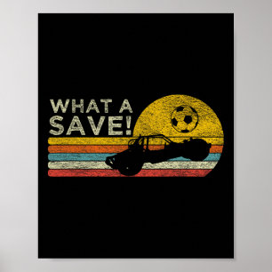 Affiche Quelle sauvegarde Ligue de voiture de football-fus